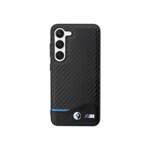 Husa de protectie Piele Carbon pentru Samsung Galaxy S23+ - Negru imagine