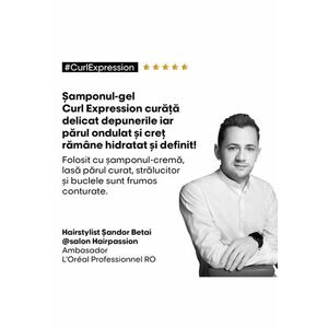 Sampon profesional L'Oréal Professionnel Serie Expert Curl Expression - pentru toate tipurile de par ondulat - 300 ml imagine