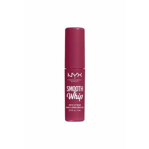 Ruj pentru buze NYX PM Smooth Whip Matte Lip Cream - 8 Fuzzy Slippers - 4 ml imagine