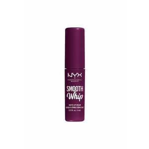 Ruj pentru buze NYX PM Smooth Whip Matte Lip Cream - 11 Berry Bed Sheets - 4 ml imagine