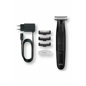 Aparat hibrid de barbierit si tuns barba Series X XT3100 Wet&Dry - 3 piepteni - Negru imagine