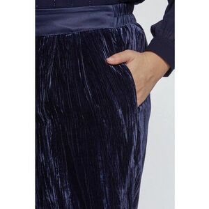 Pantaloni de catifea cu talie elastica imagine