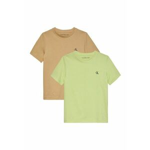 Set de tricouri din bumbac cu logo - 2 piese imagine