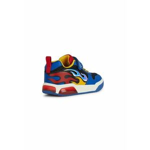 Pantofi sport cu model colorblock si lumini LED Inek imagine