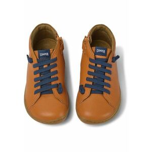 Pantofi de piele cu sireturi contrastante Peu Cami 253 imagine