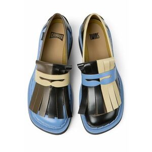 Pantofi loafer de piele cu model colorblock Taylor 653 imagine