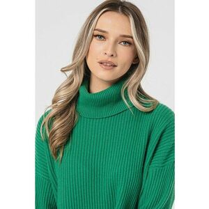 United Colors of Benetton pulover din amestec de lana femei, culoarea verde imagine