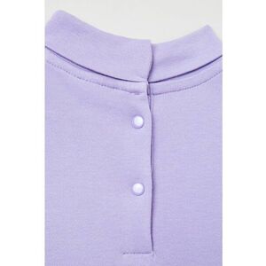 Set de bluze de bumbac cu guler inalt - 2 piese imagine