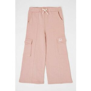 Pantaloni roz cu buzunare multiple imagine