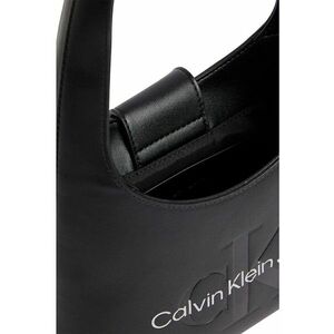Calvin Klein Jeans Geantă de umăr argintiu / negru imagine
