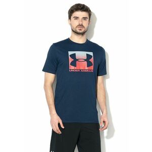 Tricou cu imprimeu logo pentru fitness Boxed imagine
