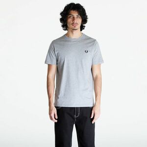 FRED PERRY Crew Neck T-Shirt Steel Marl imagine