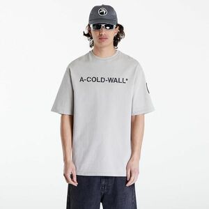 A-COLD-WALL* Overdye Logo T-Shirt Cement imagine