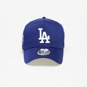 New Era Los Angeles Dodgers World Series Patch 9FORTY E-Frame Adjustable Cap Dark Royal imagine