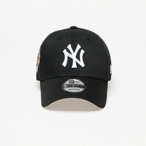 New Era New York Yankees World Series Patch 9FORTY Adjustable Cap Black imagine