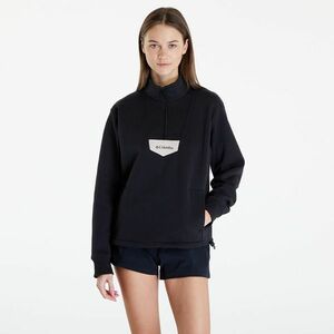 Columbia Lodge™ Half Zip Fleece Sweatshirt Black/ Dark Stone imagine