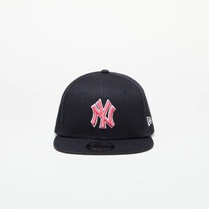 New Era New York Yankees MLB Outline 9FIFTY Snapback Cap Navy/ Lava Red imagine