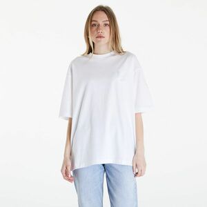 Calvin Klein Jeans Warp Logo Boyfriend T-Shirt White imagine