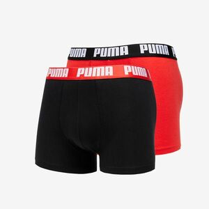 Puma 2 Pack Basic Boxers Red/ Black imagine
