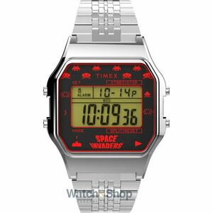 Ceas Timex T80 Space Invaders TW2V30000 imagine