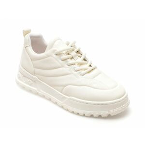 Pantofi sport GRYXX albi, 370911, din piele naturala imagine