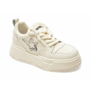 Pantofi sport GRYXX albi, 2309010, din piele naturala imagine