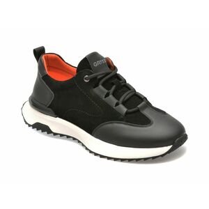 Pantofi sport GRYXX negri, 300026, din piele naturala imagine