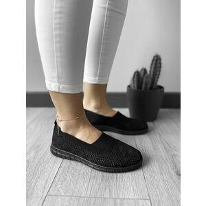 Espadrile dama casual negre CL01 imagine