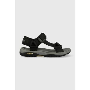 Skechers sandale Lomell Rip Tide barbati, culoarea negru imagine