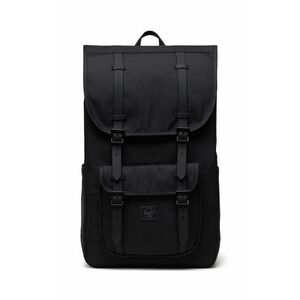 Herschel rucsac 11390-05881-OS Little America Backpack culoarea negru, mare, neted imagine