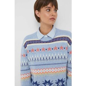 United Colors of Benetton pulover de lana femei imagine
