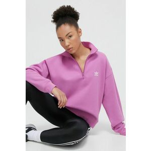 adidas Originals bluză femei, culoarea roz, uni IR5941 imagine