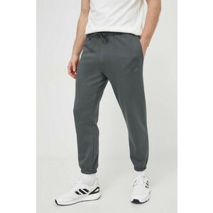 adidas pantaloni de trening culoarea gri, uni IW1187 imagine