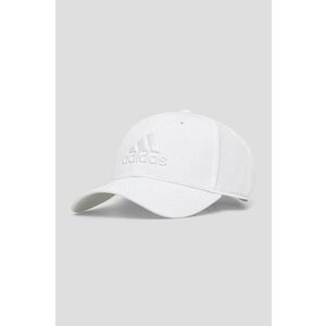 adidas șapcă de baseball din bumbac culoarea alb, cu imprimeu IR7902 imagine