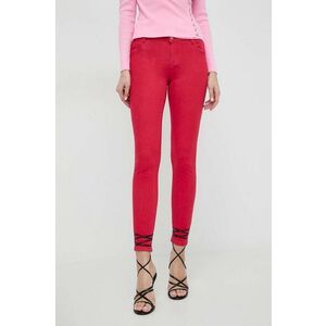 Morgan jeansi femei, culoarea rosu imagine