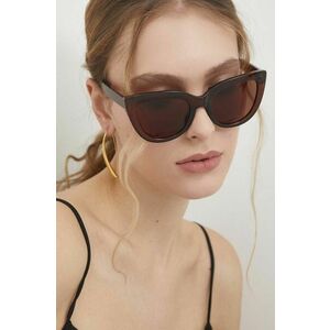 Answear Lab ochelari de soare femei, culoarea maro imagine