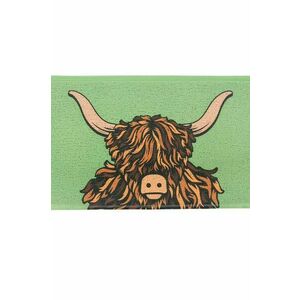 Artsy Doormats pres Highland Cow Door imagine