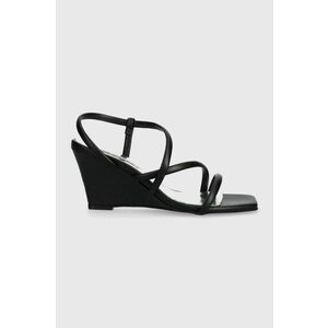 Karl Lagerfeld sandale RIALTO culoarea negru, KL34405 imagine