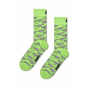 Happy Socks sosete Crocodile culoarea verde imagine