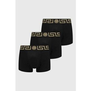 Versace boxeri 3-pack barbati, culoarea negru imagine