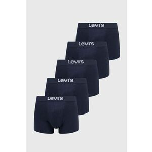 Levi's boxeri 5-pack barbati, culoarea albastru marin imagine