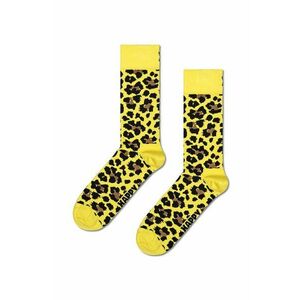 Happy Socks sosete Leo culoarea galben imagine
