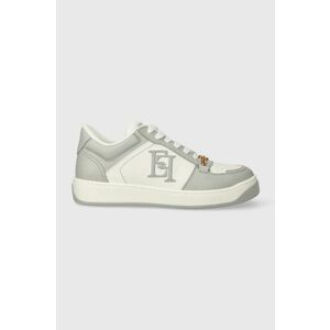 Elisabetta Franchi sneakers din piele culoarea gri SA54G41E2 imagine