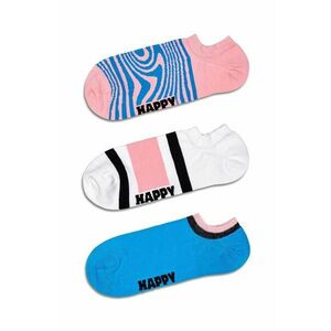 Happy Socks sosete Dizzy No Show Socks 3-pack imagine
