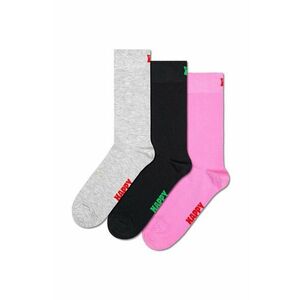 Happy Socks sosete Solid Socks 3-pack imagine