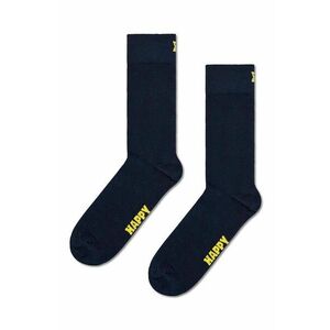 Happy Socks sosete Solid Sock culoarea albastru marin imagine