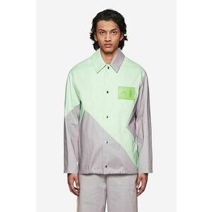 A-COLD-WALL* cămașă din bumbac culoarea verde ACWMO096A.-GREY/GREEN imagine