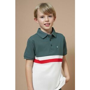 Mayoral tricouri polo din bumbac pentru copii culoarea verde imagine