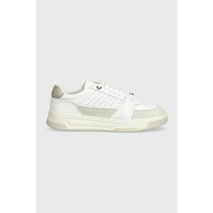 BOSS sneakers din piele Baltimore culoarea alb, 50517252 imagine