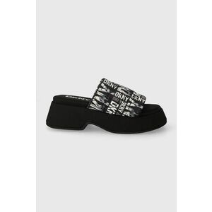 Crocs sneakers IDRIS SKYLINE femei, culoarea negru, cu platformă K1422030 imagine